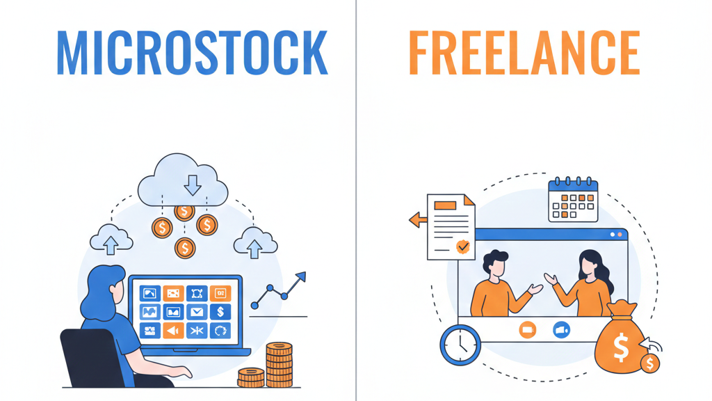Microstock Cocok untuk Passive Income atau Mitos?